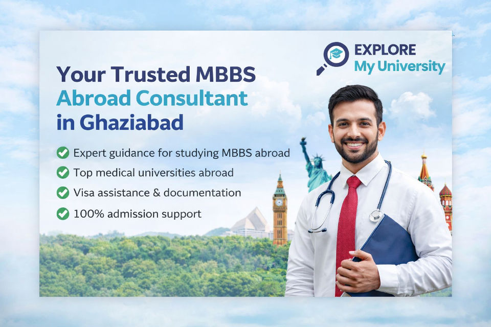Your Trusted MBBS Abroad Consultant in Ghaziabad – Explore My University