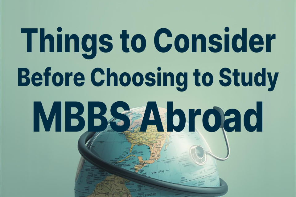 Things to Consider Before Choosing to Study MBBS Abroad