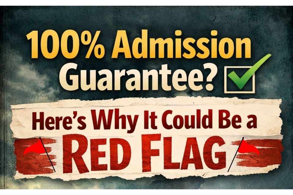 100% Admission Guarantee? Here’s Why It Could Be a Red Flag