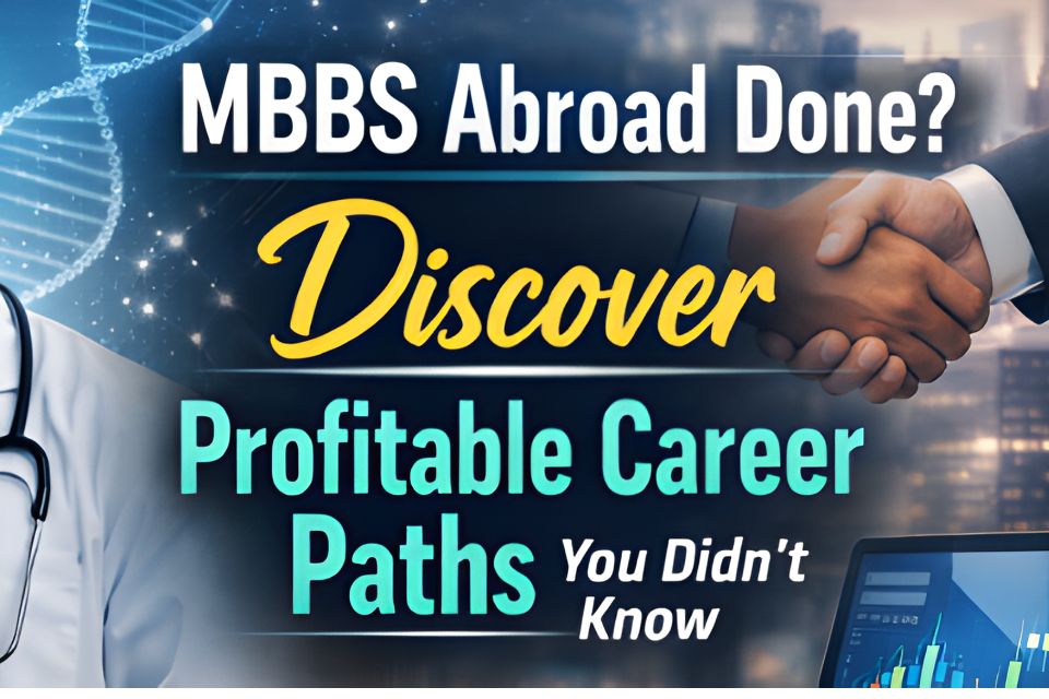 MBBS Abroad Done? Discover Profitable Career Paths You Didn’t Know