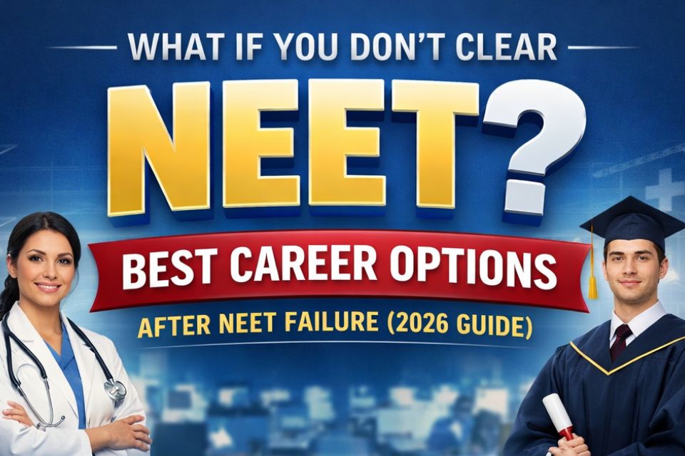 What If You Don’t Clear NEET? Best Career Options After NEET Failure (2026 Guide)