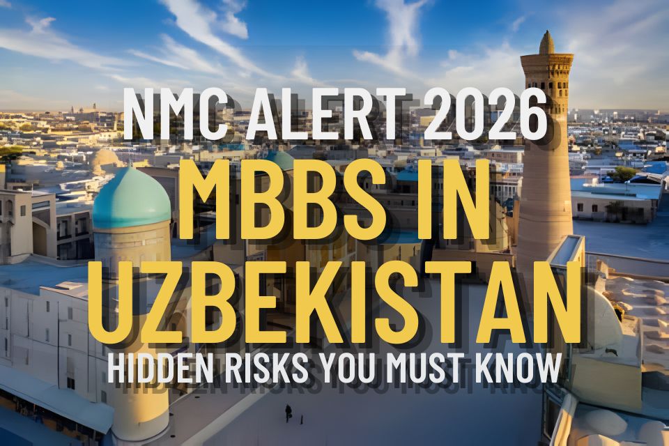 🚨 NMC Alert 2026: MBBS in Uzbekistan Under Scrutiny – What Indian Students Must Know Before Applying