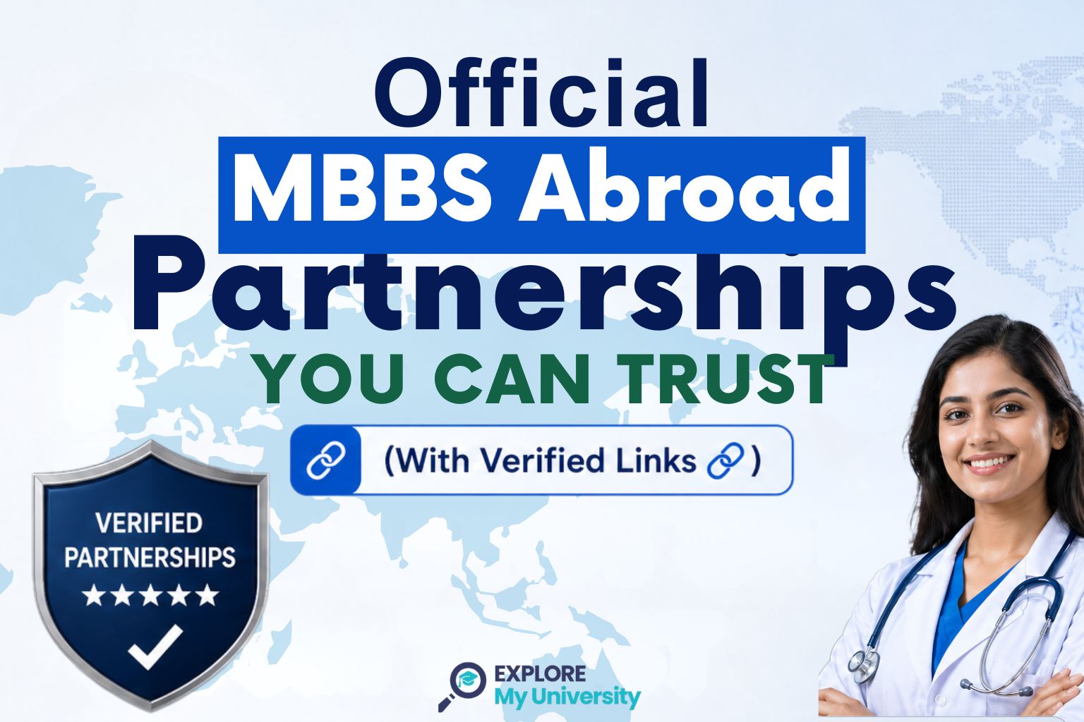 Official MBBS Abroad Partnerships You Can TRUST (With Verified Links 🔗)