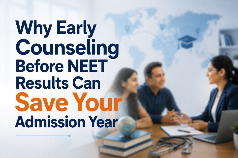 Why Early Counseling Before NEET Results Can Save Your Admission Year