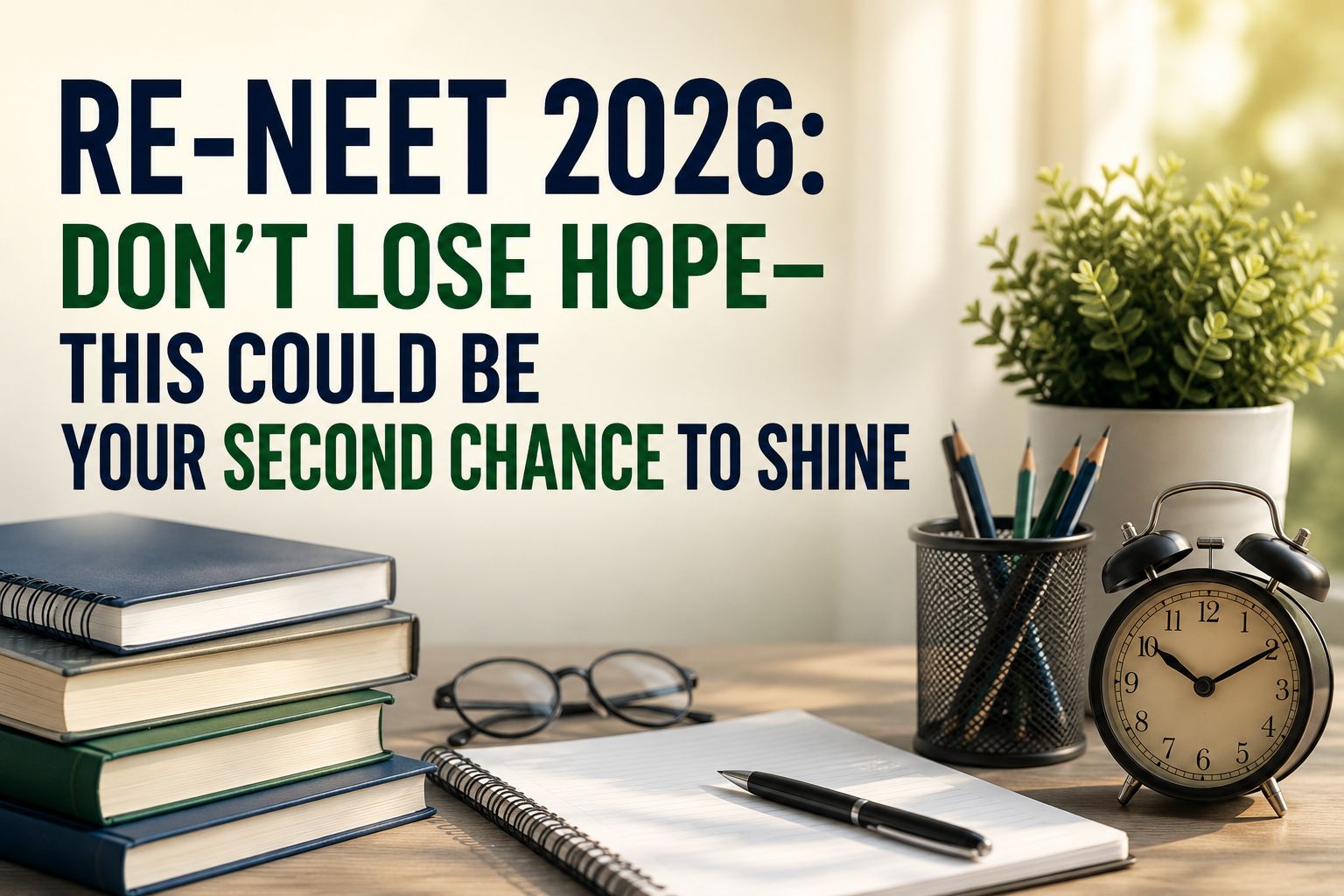 Re-NEET 2026: Don't Lose Hope — This Could Be Your Second Chance to Shine