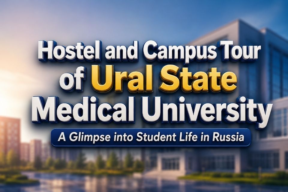 Hostel and Campus Tour of Ural State Medical University