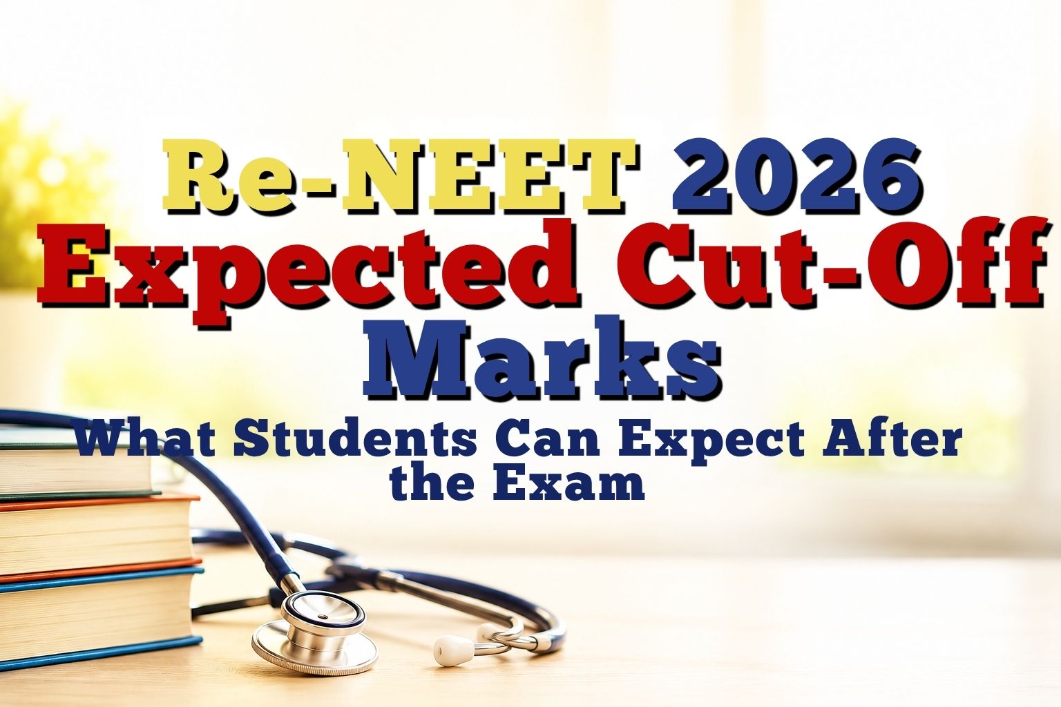 Re-NEET 2026 Expected Cut-Off Marks: What Students Can Expect After the Exam
