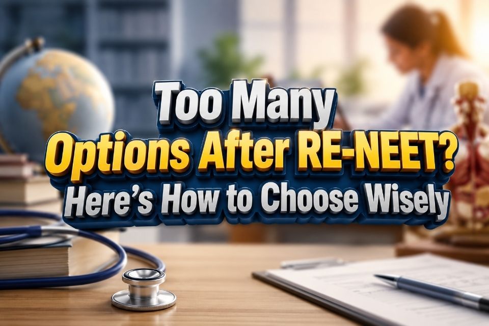 Too Many Options After RE-NEET? Here's How to Choose Wisely