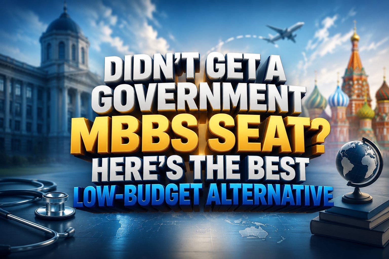 Didn't Get a Government MBBS Seat? Here's the Best Low-Budget Alternative