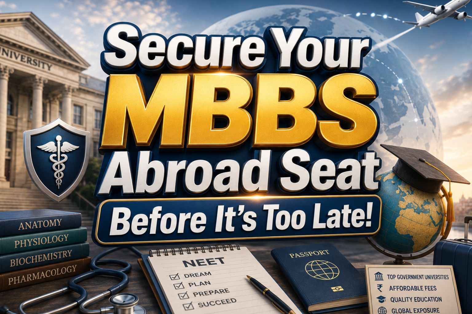 Secure Your MBBS Abroad Seat Before It's Too Late!