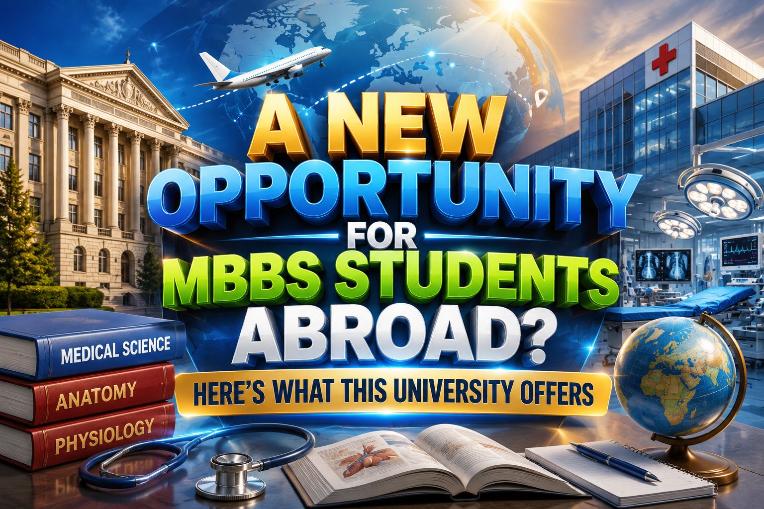 A New Opportunity for MBBS Students Abroad? Here's What This University Offers