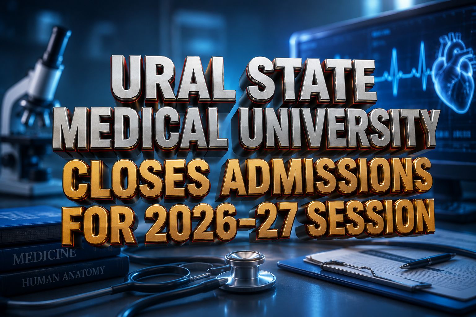 Ural State Medical University Closes Admissions for 2026–27 Session
