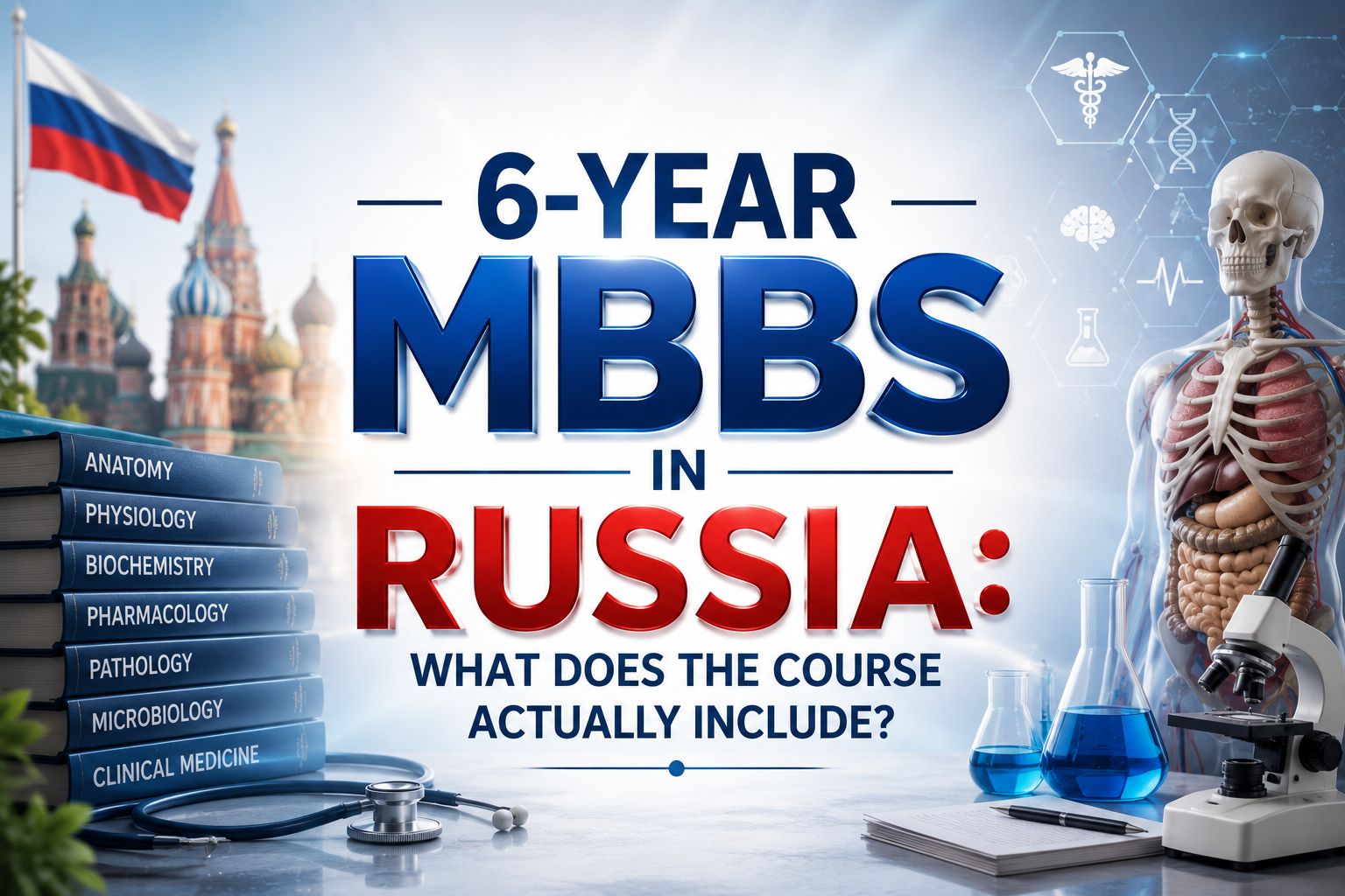 6-Year MBBS in Russia: What Does the Course Actually Include?