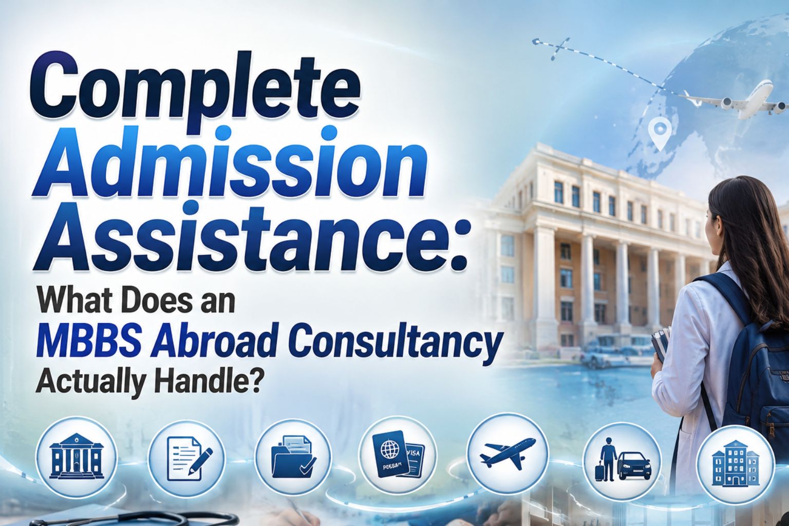 Complete Admission Assistance: What Does an MBBS Abroad Consultancy Actually Handle?