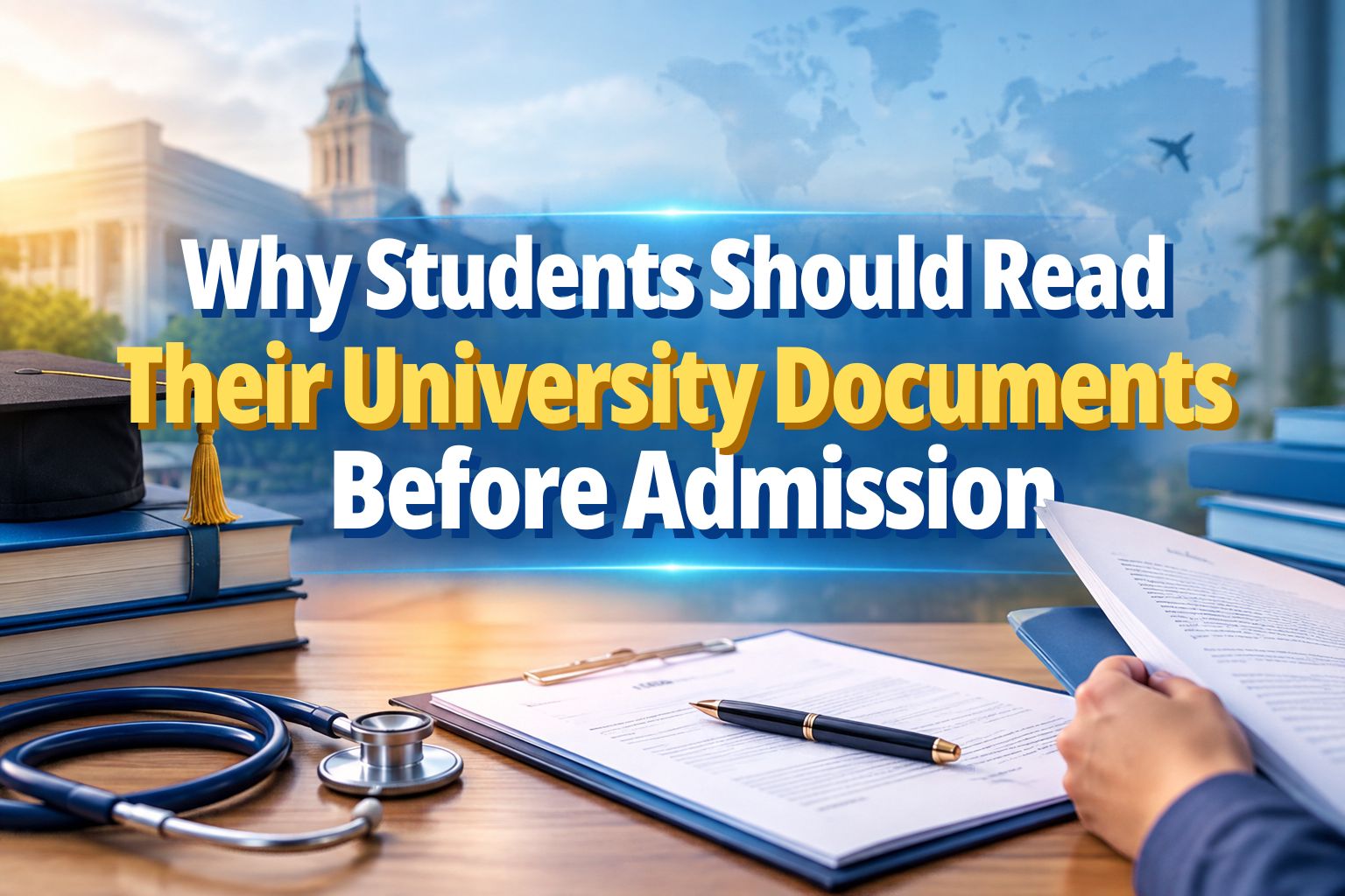 Why Students Should Read Their University Documents Before Admission