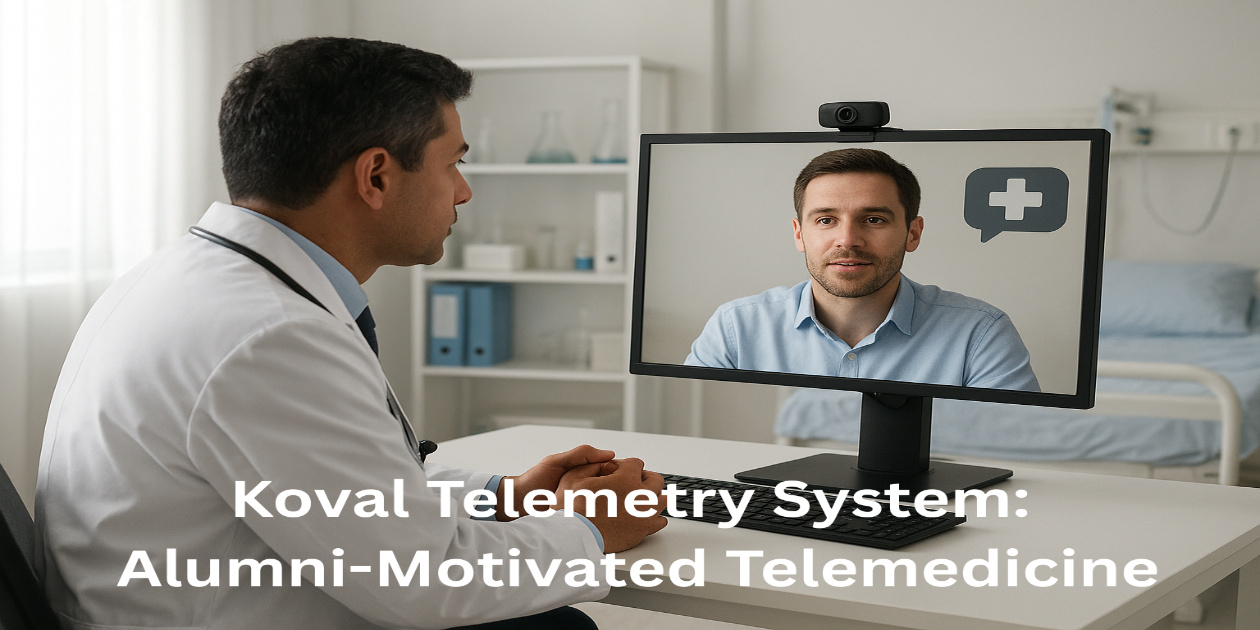 Koval Telemetry System: Alumni-Motivated Telemedicine